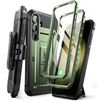 Двухсторонний чехол Supcase Unicorn Beetle для Samsung Galaxy S24 -  Dark Green