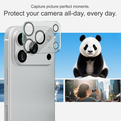 Защитное стекло на камеру imak High Definition для iPhone 17 Pro - черное