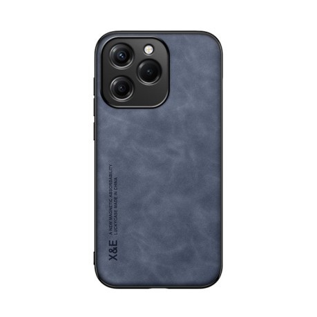 Противоударный чехол Skin Feel Magnetic для Realme C63 4G - синий