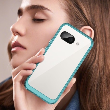Протиударний чохол Colorful Acrylic Series для Google Pixel 9a - синій