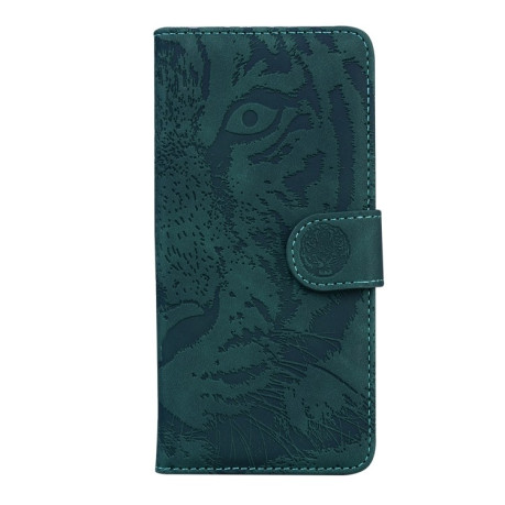 Чехол-книжка Tiger Embossing для Samsung Galaxy M15/F15 - зеленый