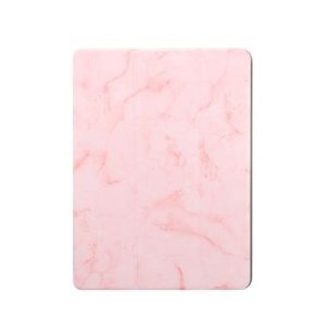 Противоударный чехол EsCase Marble Texture   на iPad 9/8/7 10.2 (2019/2020/2021) - розовый