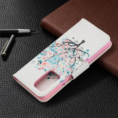 Чехол-книжка Colored Drawing Series на Samsung Galaxy A52/A52s - Tree