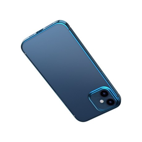 Силиконовый чехол Baseus Shining Case  для iPhone 12 mini - синий