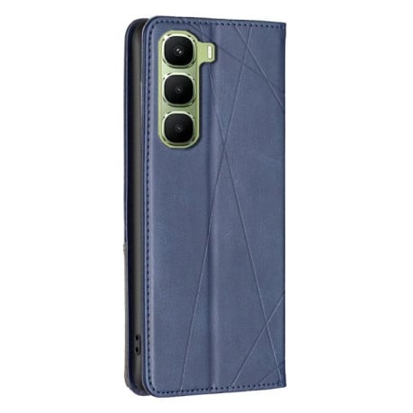Чохол-книжка Rhombus Texture на Infinix Hot 60 Pro 4G - синій