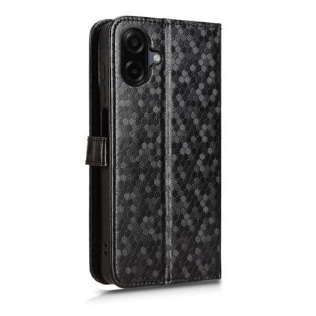 Чехол-книжка Honeycomb Dot на Samsung Galaxy A07 4G - черный