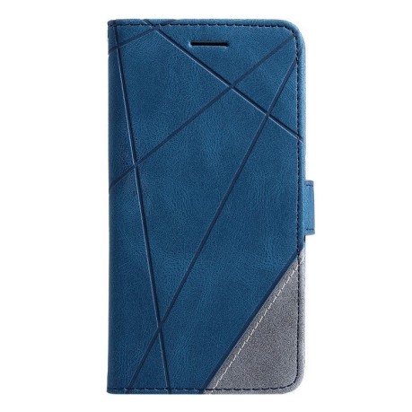 Чохол-книжка Skin Feel Splicing для Vivo Y72 5G / Y52 5G / iQOO Z3 - синій