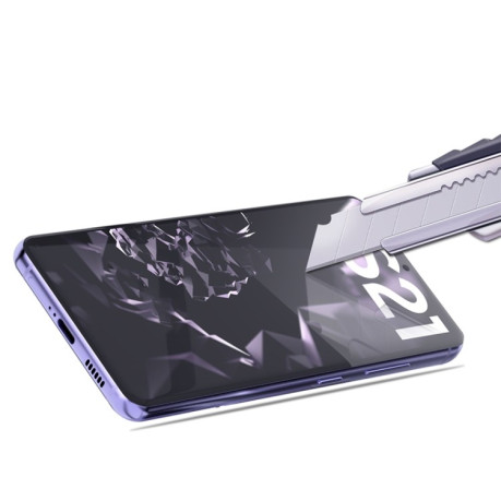 Защитное стекло mocolo 0.33mm 9H 3D Full Glue для Samsung Galaxy S21 - черное