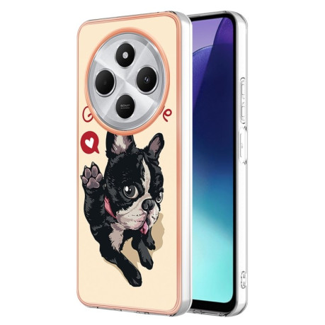 Протиударний чохол Electroplating IMD для Xiaomi Redmi 14C 4G/Poco C75/Redmi A4 5G - Dog