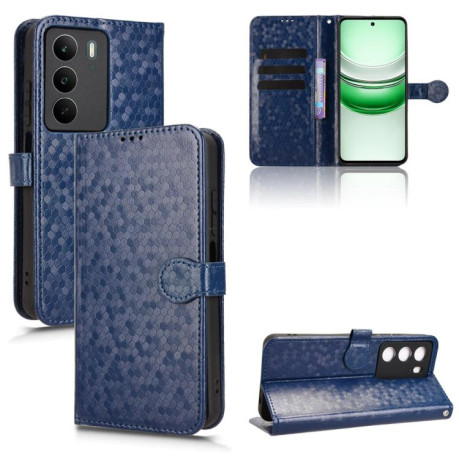 Чохол-книжка Honeycomb Dot для Realme C71 4G - синій