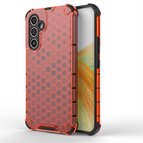 Противоударный чехол Honeycomb на Samsung Galaxy A04e 5G - красный