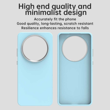 Противоударный чехол Colorful Acrylic Series для OPPO Reno12 F/12FS - синий
