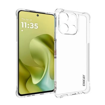 Прозрачный силиконовый чехол ENKAY Hat-Prince на Motorola Moto G86 Power 5G