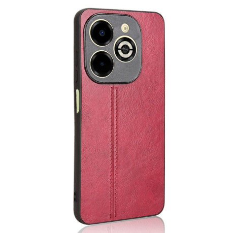 Ударозащитный чехол Sewing Cow Pattern для Infinix Smart 8 Plus / Smart 8 Pro - красный
