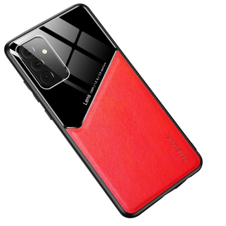 Противоударный чехол Organic Glass для Samsung Galaxy A72 - красный