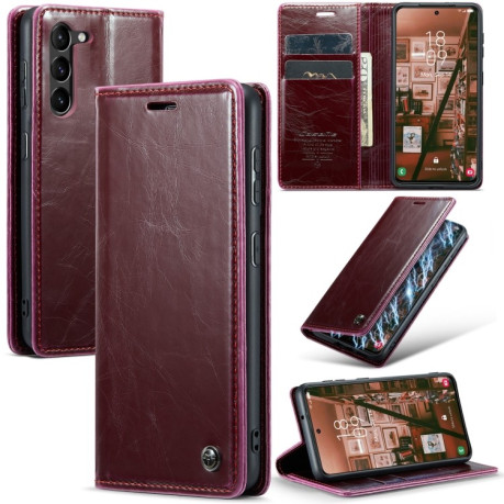 Чехол-книжка CaseMe-003 для Samsung Galaxy S23 5G - красный