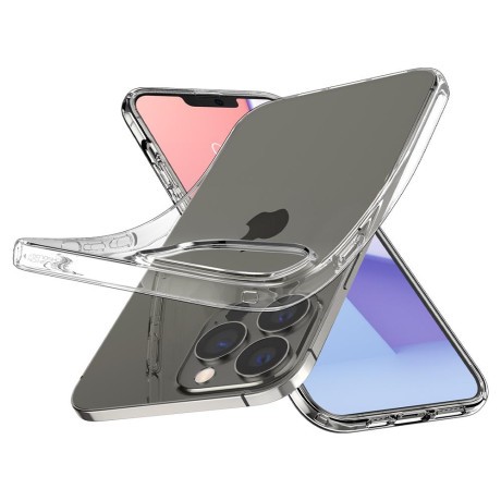 Оригинальный чехол Spigen Liquid Crystal на iPhone 13 Pro Max - transparent