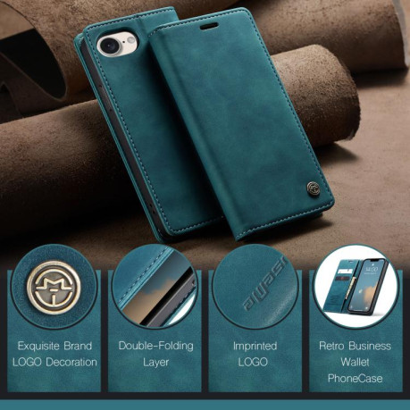 Чохол-книжка CaseMe-013 Multifunctional на iPhone 16e - синій