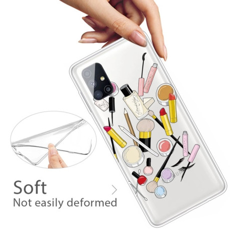 Ударозащитный чехол Painted Transparent на Samsung Galaxy M51 - Cosmetic