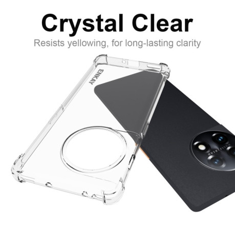 Противоударный чехол ENKAY Clear для OnePlus 11R / Ace 2 - прозрачный