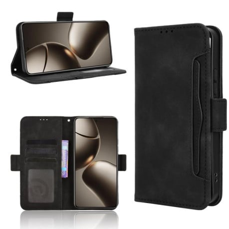 Чехол-книжка Skin Feel Calf на Xiaomi 15T Pro 5G - черный