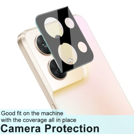 Защитное стекло на камеру imak High Definition для OPPO Reno 8 5G Global - черное