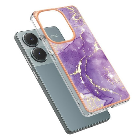 Протиударний чохол Electroplating IMD для Xiaomi Redmi Note Redmi Note 14S/ 13 Pro 4G / POCO M6 Pro 4G - Purple