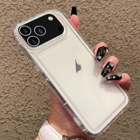 Чехол Frame Airbag Shockproof TPU для iPhone 17 Pro Max - прозрачный