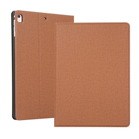 Чохол-книжка Voltage Craft Cloth на iPad 9/8/7 10.2 (2019/2020/2021) / Аїр 3 / Про 10.5 - коричневий