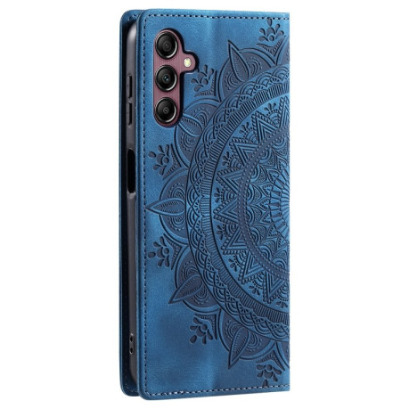 Чехол-книжка Totem Embossed Magnetic Leather для Samsung Galaxy A16 5G - синий