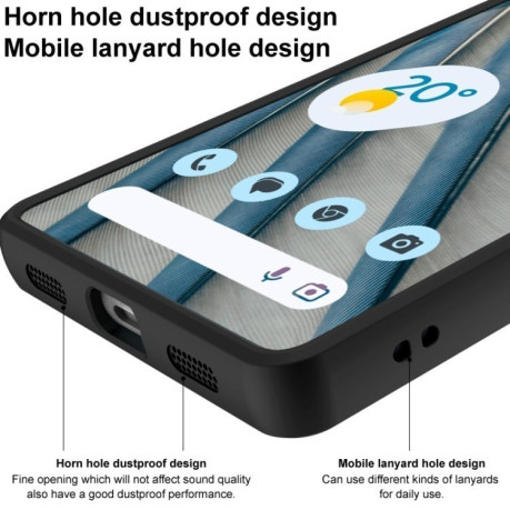 Ударозащитный чехол imak UX-9A Series Four-corner Airbag Shockproof на Google Pixel 8 Pro - черный