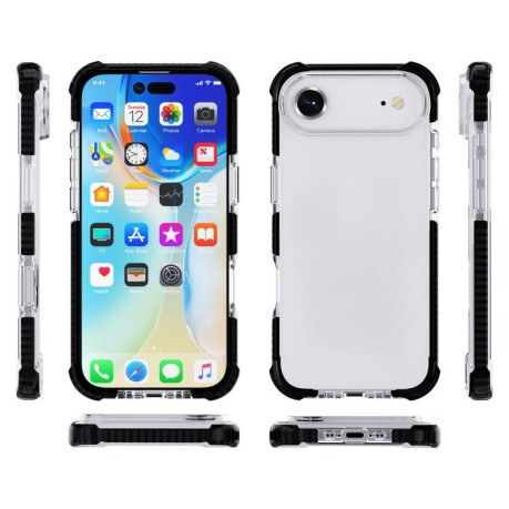 Противоударный акриловый чехол Four-corner на iPhone Air - черный