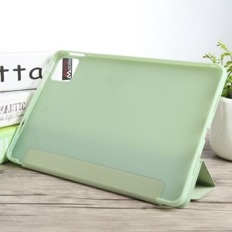 Чехол-книжка Litchi Texture для Xiaomi Pad 7 / Pad 7 Pro - зеленый
