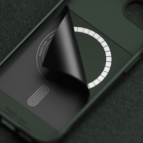 Оригинальный чехол Ringke Onyx Magnetic Magsafe на iPhone 16e - Green