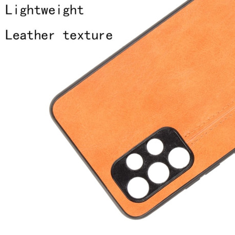 Ударозащитный чехол Sewing Cow Pattern на Samsung Galaxy A32 4G - оранжевый