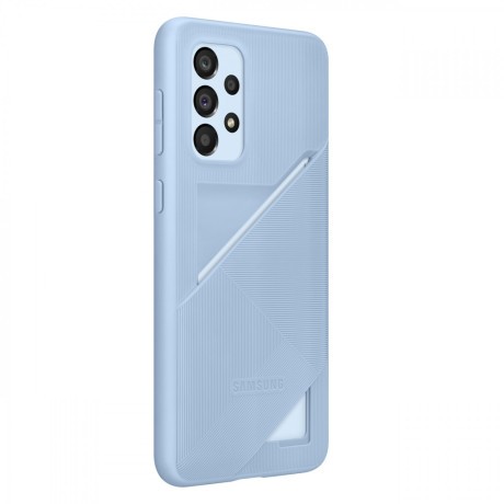 Оригинальный чехол Samsung Card Slot Cover для Samsung Galaxy A33 - синий (EF-OA336TLEGWW)