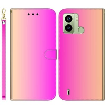 Чехол-книжка Lmitated Mirror для Xiaomi Redmi A1+/A2+ - разноцветный