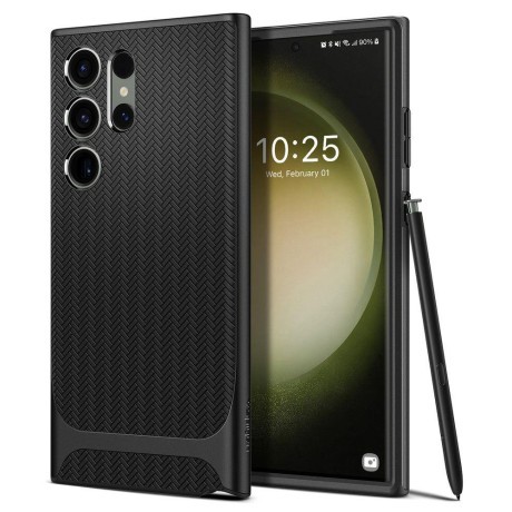 Оригинальный чехол Spigen Neo Hybrid для Samsung Galaxy S23 Ultra - Black