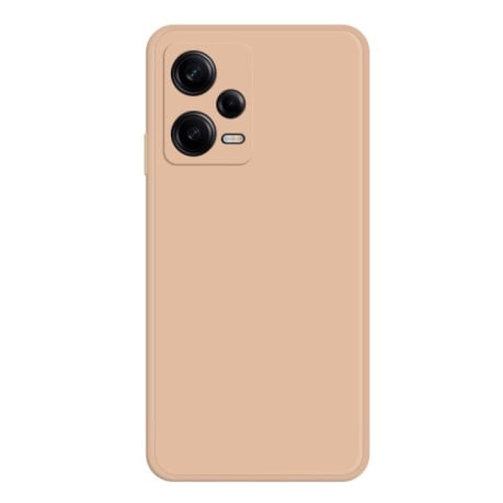 Протиударний чохол Imitation Liquid Silicone для Xiaomi Redmi Note 12 Pro 5G - помаранчевий