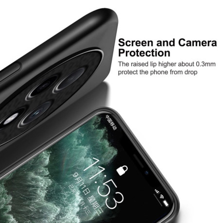Чохол протиударний Tilt Strip Grain на OPPO Reno12 F/12FS - червоний