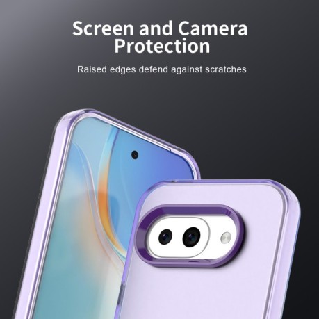 Протиударний чохол Candy Series для Google Pixel 9a - фіолетовий