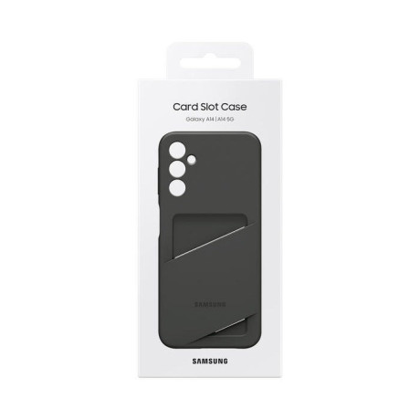 Оригинальный чехол Samsung Card Slot Cover для Samsung Galaxy A14 - black (EF-OA146TBEGWW)