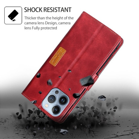 Чохол-книжка Contrast Color для OPPO Reno12 F/12 FS 5G - Red + Black
