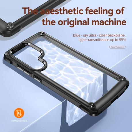 Протиударний чохол Lens Protection для Samsung Galaxy S25 Ultra 5G - чорний