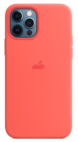 Силіконовий чохол Silicone Case Pink Citrus на iPhone 12 Pro Max (без MagSafe) - преміальна якість