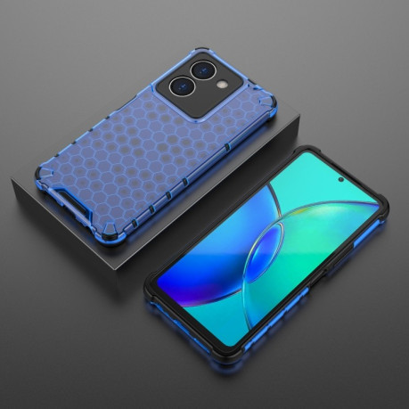 Протиударний чохол Honeycomb для Vivo Y36 4G Global - синій