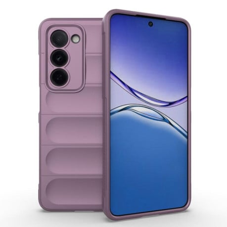 Силиконовый чехол Magic Flannel на OPPO A5 5G Global / K13x 5G Global - фиолетовый
