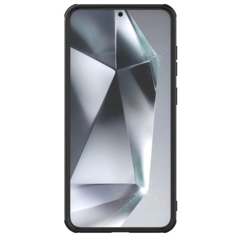 Противоударный чехол NILLKIN Frosted Shield Pro Magnetic Magsafe для Samsung Galaxy S25 5G - черный
