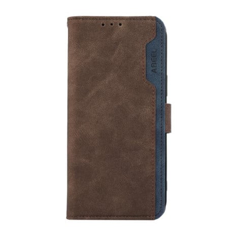 Чохол-книжка ABEEL Color Block Magnetic RFID Leather на Xiaomi Poco X7 Pro - зелений