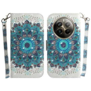 Чохол-книжка 3D Colored Horizontal для Realme 12 Pro / 12 Pro+ - Wreath